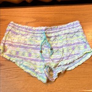 Victoria’s Secret size SmallColorful Women's Lace pajama Shorts
